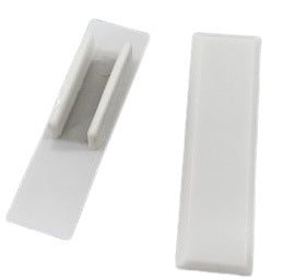 Roller Blind Flat Bottom Rail End Caps $0.18 per pair, min order 100 pairs