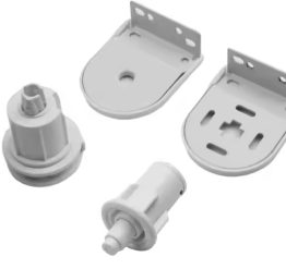 43mm Roller Blind Winder Slidelock with brackets Geared $3.15 per set Min. Order 100 sets