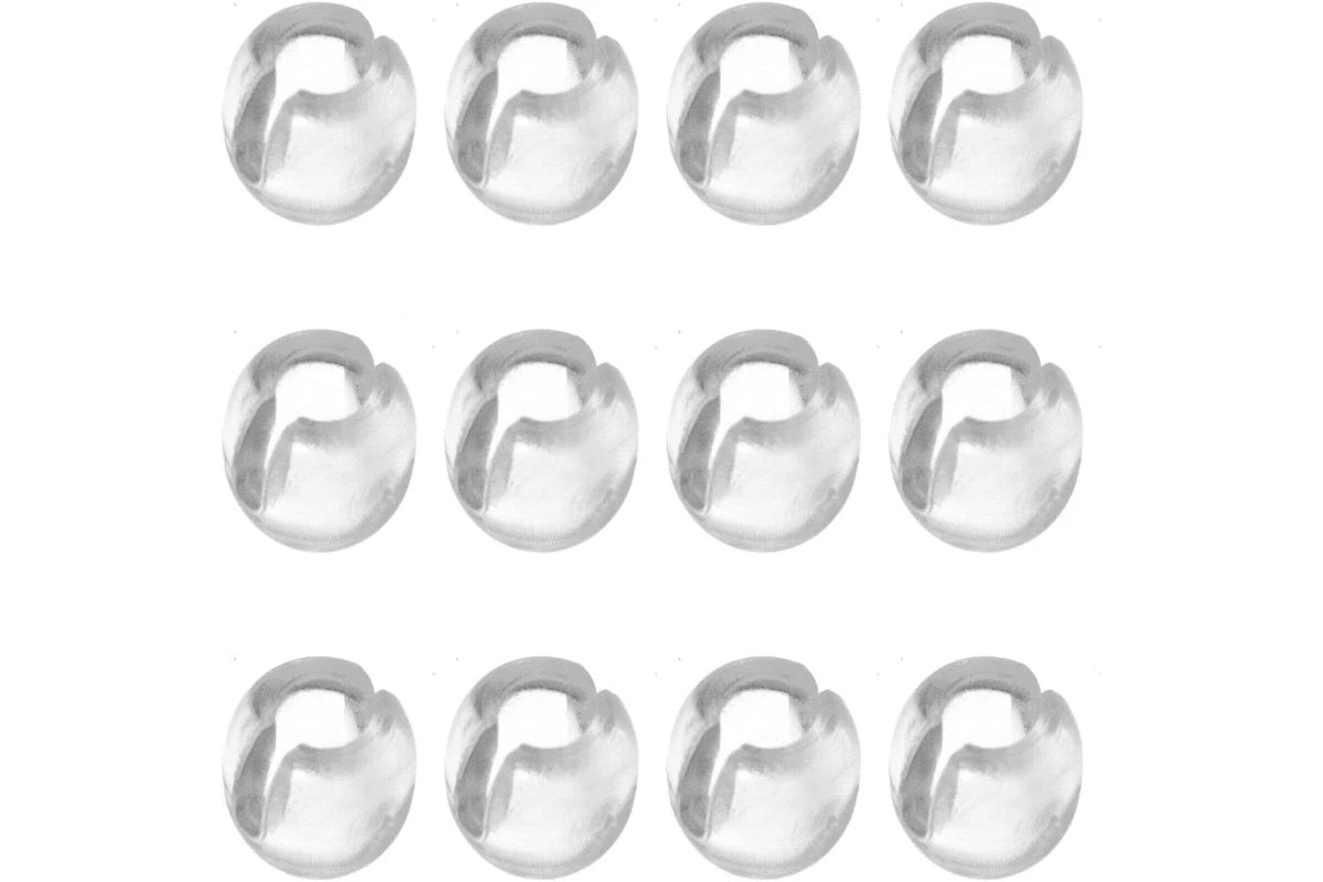 Clear Stopper $0.05 each 1000 pcs bag $50.00